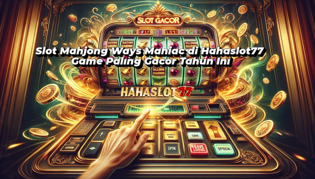 Slot Mahjong Ways Maniac di Hahaslot77: Game Paling Gacor Tahun Ini